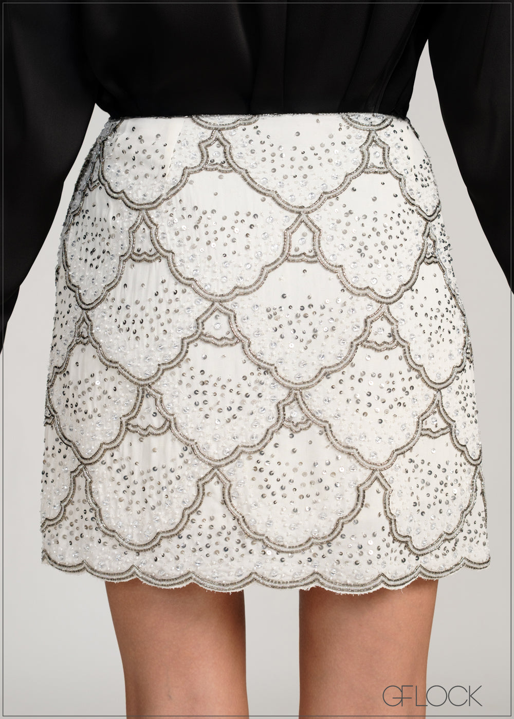 Hand Embellished Skirt - 271225