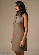 Pocket Detail Dress - 100426