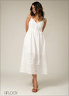 Ladies Cotton Woven Dress - 280925