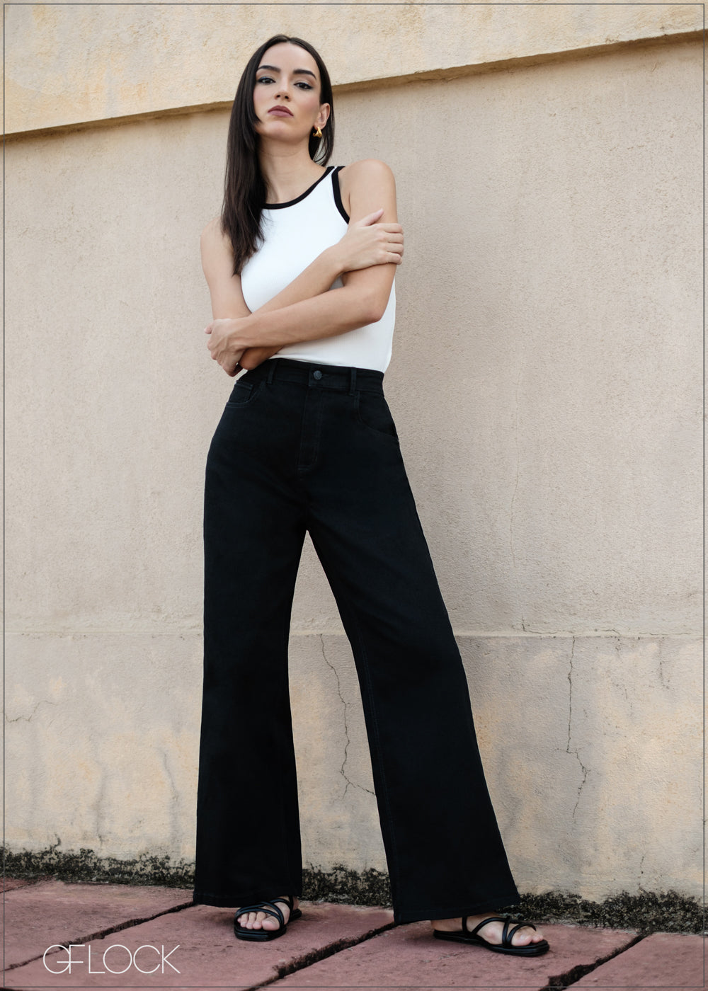 Wide Leg Jean - Long Length - 090425