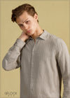Relax Fit Stripe Linen Shirt - 030724 - 02