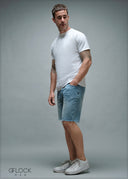 Fray Hem Denim Short - 010925