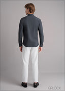 Long Sleeve Polo Shirt - 191223