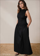 Backless Tie Dress- 220826