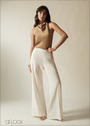 Cowl Neck Halter Top - 190626