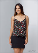 Split Detail Mini Skirt - 120623