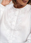 Embroidered Short Kurta Top - 300625