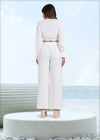 Wide Leg Pull On Pant - 260623