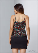 Split Detail Mini Skirt - 120623