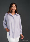Oversized Button Down Shirt - 170723