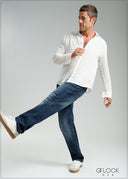 Straight Leg Jean - Long Length - 121125