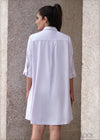 Short Sleeve Shirt Dress - 260723