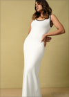 Contrast Bodycon Dress - 260925
