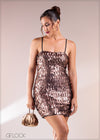 Sequin Bodycon Mini Dress - 201224