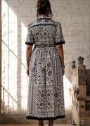 Printed Dress - 100826