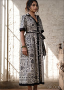 Printed Dress - 100826