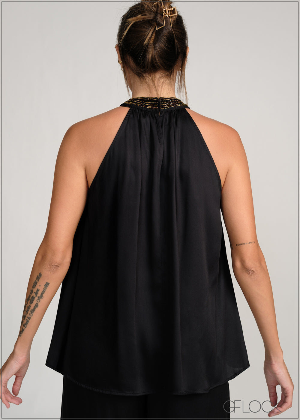 Beaded Halter Top - 271225