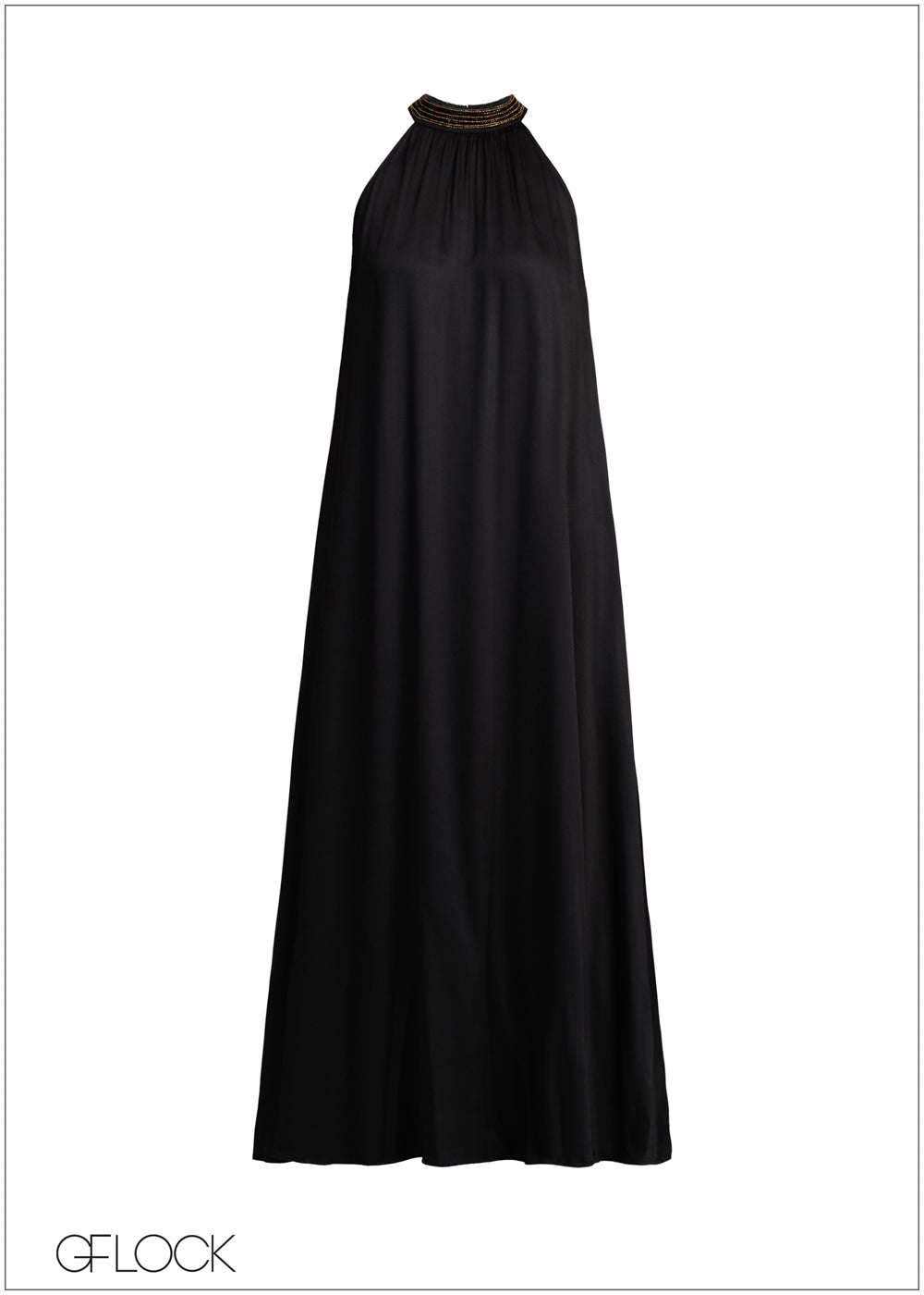 Beaded Halter Dress - 271225