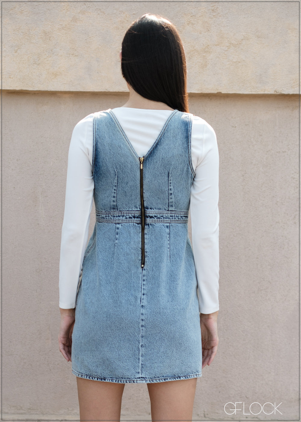 Denim Pinafore - 090425