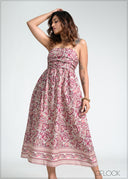 Pleated Dress - 130226