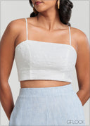 Cutlawn Crop Top - 140725