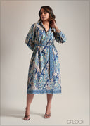 100% Premium Cotton Shirt Dress - 250825