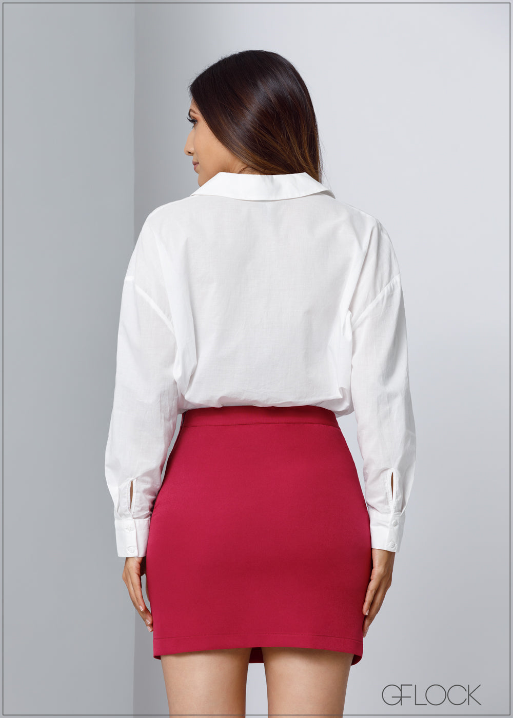 Split Detail Mini Skirt - 120623