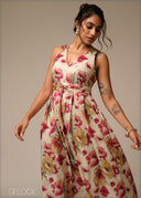 Cotton Wrap Dress - 250926