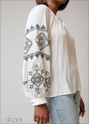 Embroidery Top - 230625