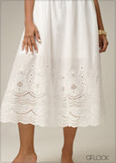 Ladies Cotton Woven Dress - 280925