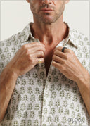 Normal Collar Short Sleeve Shirt - 180625