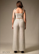 Straight Legged Trousers - 160126