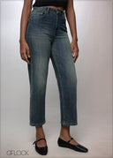 Crop Straight Jean - Long Length - 141026