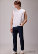 Slim Fit Dark-Wash Jean - Long Length - 110326D