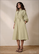 Belt Detail Dress - 220826