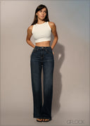 High Rise Bootcut Jean - Long Length - 250626