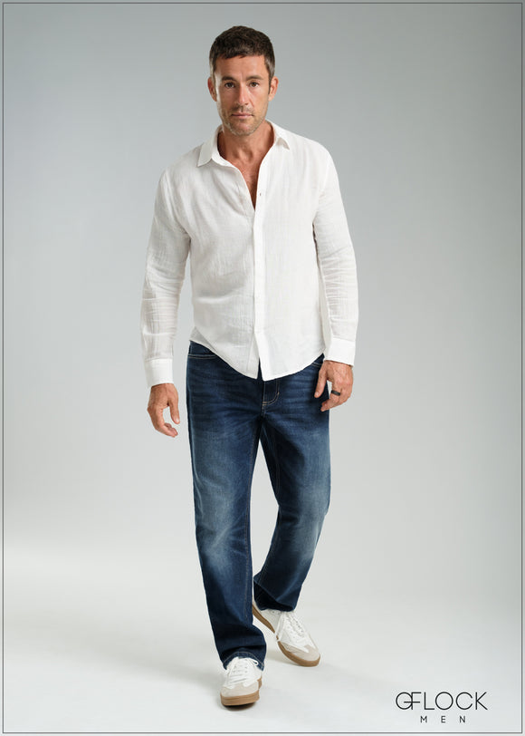 Straight Leg Jean - Long Length - 121125