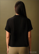 Lace Trim Top - 061025