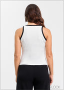 Contrast Detail Rib Tank - 291124