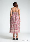 Pleated Dress - 130226