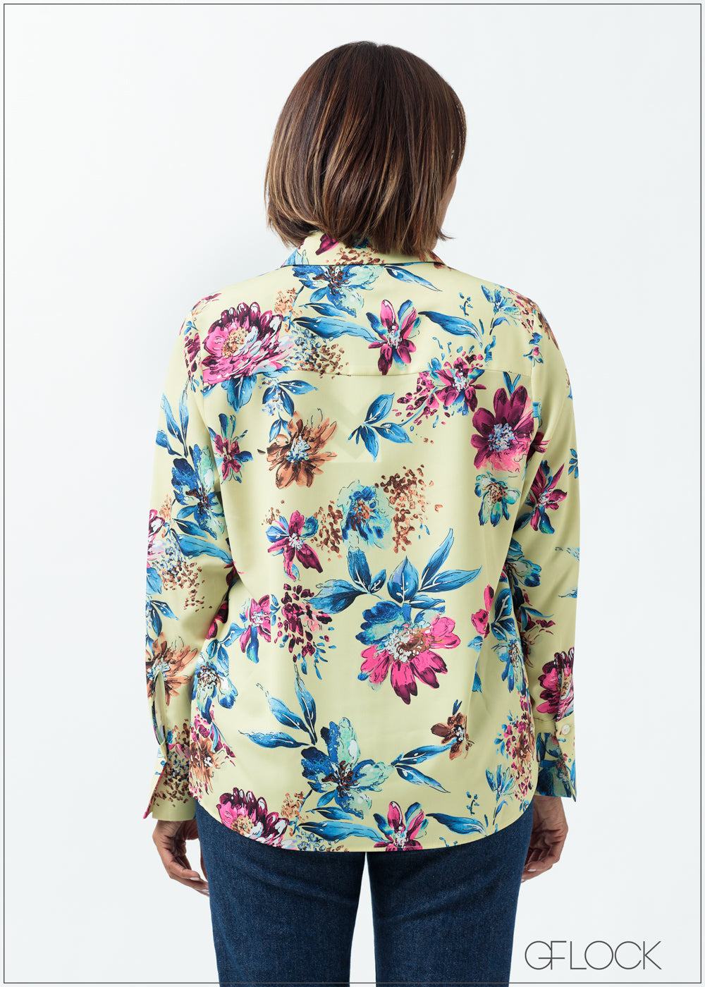 Printed Regular Collar Shirt - 160625