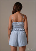 Solid Drawstring Short - 111225
