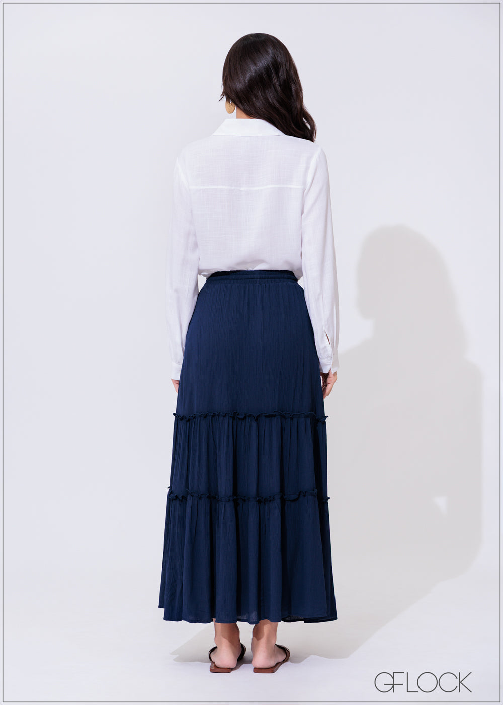 Tiered Maxi Skirt - 300425