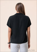 Lace Trim Top - 160525