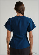 Front Pleated Top - 070926
