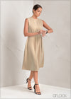 Flowy Midi Dress - 061223