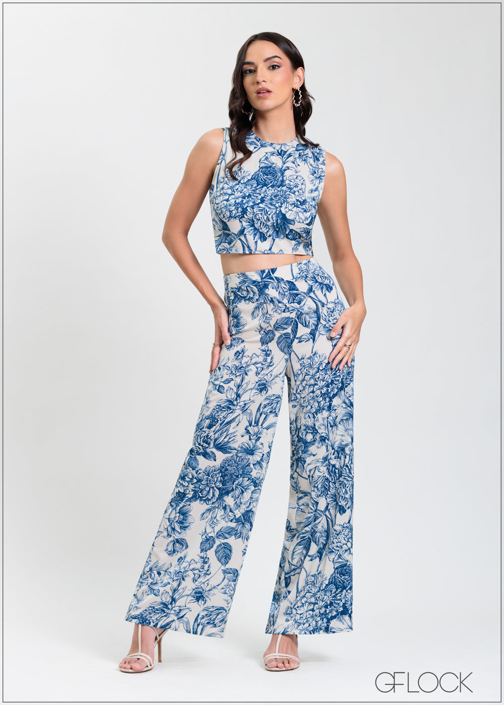 Straight Leg Flare Pant - 310325