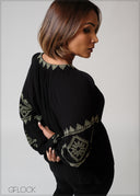 Embroidery Top - 230625