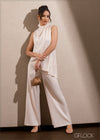 High Waisted Wide Leg Pant - 140325