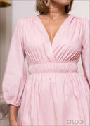 Waist Detail Dress - 230525